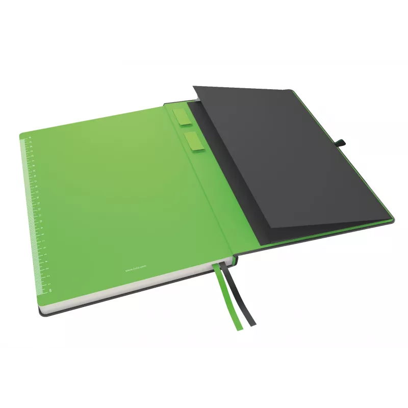 Leitz notebook Complete A4 gelinieerd 96 g 80 vel, zwart, A4, hardcover