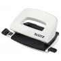 Leitz NeXXt perforator WOW mini 2-voudig / 10 vel, 10 vel, wit, zwart, kunststof, 8 cm, 5,5 mm