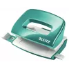 Leitz NeXXt perforator WOW Mini 2-voudig / 10 vel, 10 vel, turquoise, grijs, kunststof, 8 cm, 5,5 mm, A4