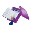 Leitz Click & Store WOW medium opbergbox, paars, karton, 16,7 l, 281 mm, 200 mm, 265 x 335 x 188 mm