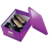 Leitz Click & Store WOW medium opbergbox, paars, karton, 16,7 l, 281 mm, 200 mm, 265 x 335 x 188 mm