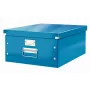 Leitz Click & Store WOW grote opbergbox, blauw, karton, 1,28 kg