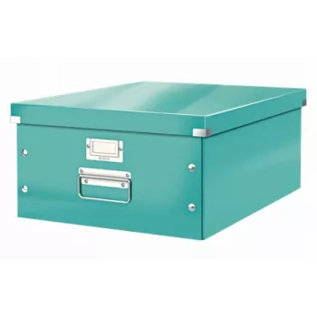 Leitz Click & Store WOW grote opbergbox, turquoise, karton, 29,6 l, 1,28 kg, 1 st.
