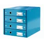 Leitz Click & Store WOW ladekast (4 laden), blauw, karton, 2,49 kg