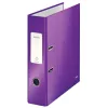 Leitz hefboomordner 180° WOW POB/laminaat A4/80 mm, A4, karton, paars, 600 vel, 80 g/m², 8 cm