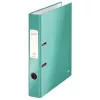 Leitz hefboomordner 180° WOW POB/laminaat A4/50 mm, A4, karton, turquoise, 350 vel, 80 g/m², 5 cm