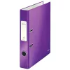 Leitz hefboomordner 180° WOW POB/laminaat A4/50 mm, A4, karton, paars, 350 vel, 80 g/m², 5 cm