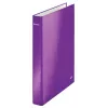 Leitz ringband WOW laminaat A4+ 2DR/25 mm, A4, karton, violet, wit, 250 vel, 80 g/m²