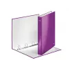 Leitz ringband WOW laminaat A4+ 4DR/25 mm, A4, karton, metallic, violet, 230 vel, 80 g/m², 2,5 cm
