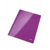 Leitz flach File karton/karton WOW A4, A4, karton, paars, 250 vel, 240 mm, 3 mm