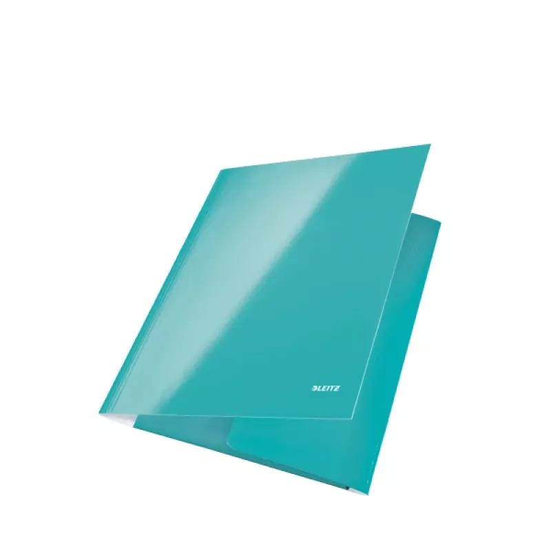 Leitz 3-klapmap WOW Card/POB A4, A4, polypropyleen (PP), groen, 250 vel, 80 g/m², papier