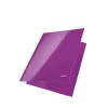 Leitz 3-klapmap WOW Card/POB A4, A4, polypropyleen (PP), violet, 250 vel, 80 g/m², papier