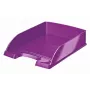 Leitz WOW briefbak, kunststof, paars, A4, envelop, brief, notitie, papier, 242 x 330 x 60 mm, 255 x 357 x 70 mm