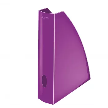 Leitz WOW tijdschriftenverzamelaar, paars, kunststof, A4, 290 g