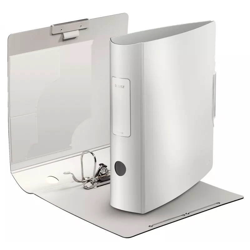 Leitz ordner met hefboommechaniek 180° Active Style PP A4/80 mm, A4, polyfoam, wit, 500 vel, 80 g/m², 8,2 cm
