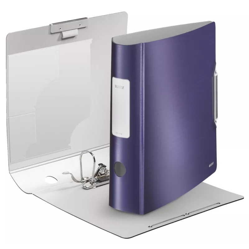 Leitz 180° Active-hefboomordner Active Style PP A4/80 mm, A4, polyfoam, blauw, 500 blad, 80 g/m², 8,2 cm