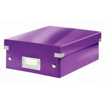 Leitz organizerbox Click & Store WOW klein, paars, karton, 600 g