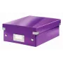 Leitz organizerbox Click & Store WOW klein, paars, karton, 600 g