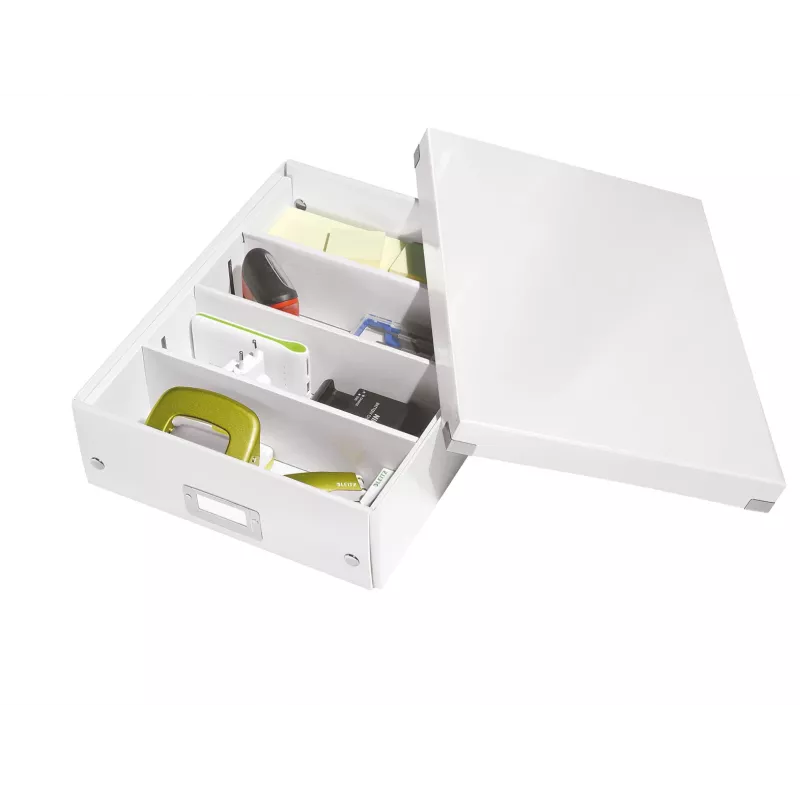 Leitz Click & Store WOW Medium organizerbox, wit, karton, 880 g