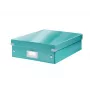 Leitz Click & Store WOW Medium organizerbox, blauw, karton, 880 g