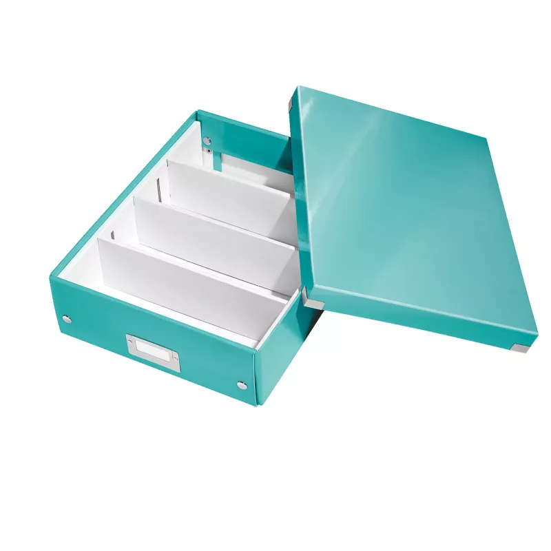 Leitz Click & Store WOW Medium organizerbox, blauw, karton, 880 g