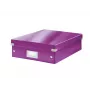 Leitz Click & Store WOW middelgrote organizerbox, paars, karton, 880 g