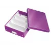 Leitz Click & Store WOW middelgrote organizerbox, paars, karton, 880 g