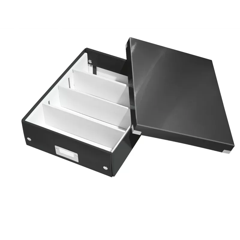 Leitz Click & Store WOW Medium organizerbox, zwart, karton, 880 g