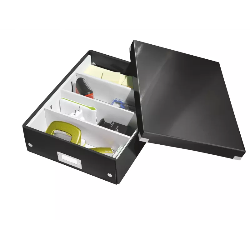 Leitz Click & Store WOW Medium organizerbox, zwart, karton, 880 g