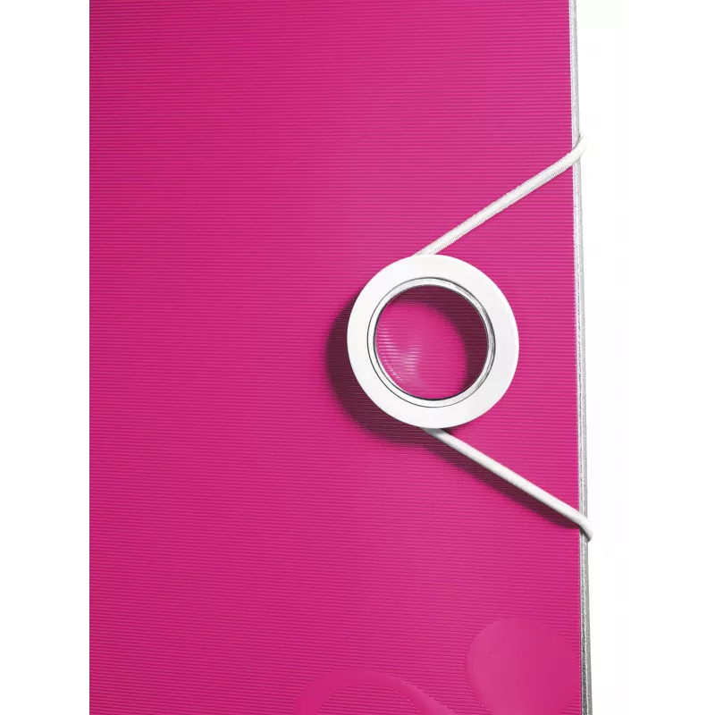 Leitz hefboomordner Active PP WOW A4/80 mm, A4, polyfoam, roze, 500 blad, 80 g/m², 8,2 cm