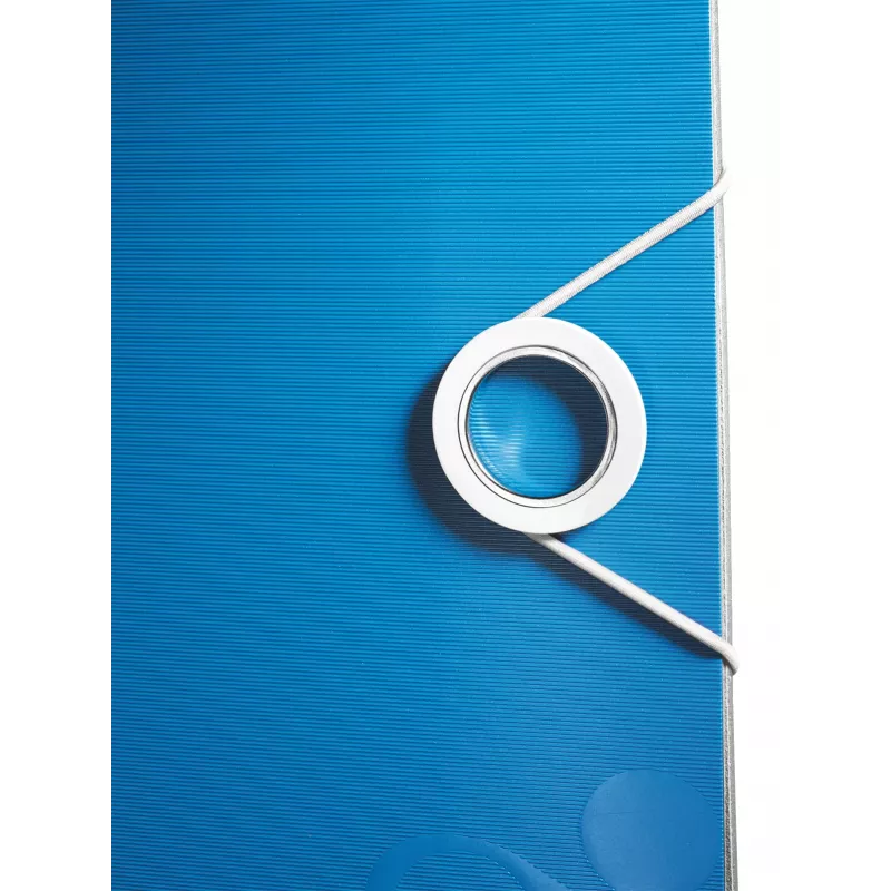 Leitz hefboomordner Active PP WOW A4/80 mm, A4, polyfoam, blauw, 500 blad, 80 g/m², 8,2 cm