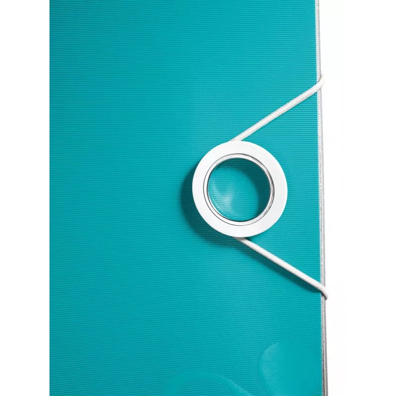 Leitz hefboomordner Active PP WOW A4/80 mm, A4, polyfoam, turquoise, 500 blad, 80 g/m², 8,2 cm