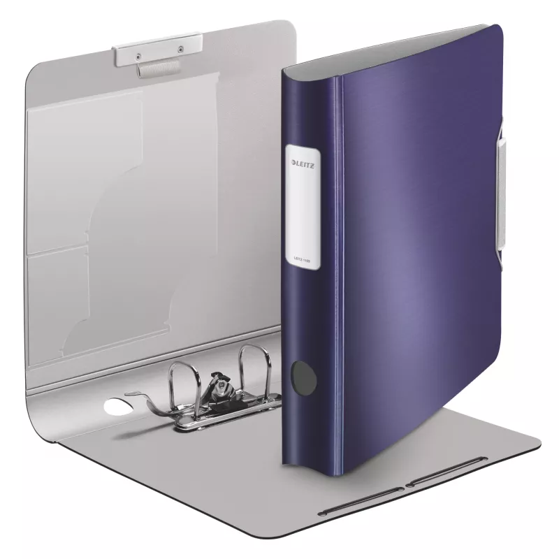 Leitz hefboommechaniekordner 180° Active Style PP A4/60 mm, A4, polyfoam, blauw, 350 blad, 80 g/m², 6,5 cm