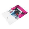 Leitz 3-flapmap WOW PP A4, A4, polypropyleen (PP), roze, staand formaat, 150 blad, 235 mm