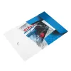Leitz 3-klapmap WOW PP A4, A4, polypropyleen (PP), blauw, metallic, staand formaat, 150 blad, 235 mm