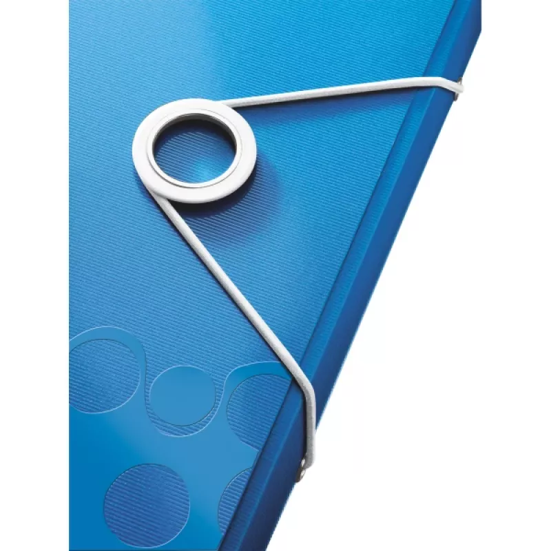 Leitz 3-klapmap WOW PP A4, A4, polypropyleen (PP), blauw, metallic, staand formaat, 150 blad, 235 mm