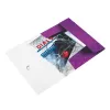Leitz 3-flapmap WOW PP A4, A4, polypropyleen (PP), metallic, paars, staand formaat, 150 blad, 235 mm