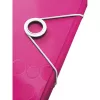 Leitz projectmap WOW PP, gewone ordner, A4, polypropyleen (PP), metallic, roze, 200 blad, 254 mm