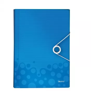 Leitz projectmap WOW PP, A4, polypropyleen (PP), blauw, 200 blad, 254 mm, 38 mm