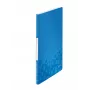 Leitz displayboek WOW PP 20 hoesjes, blauw, metallic, polyvinylchloride (PVC), 20 hoesjes, A4, 231 mm, 13 mm