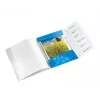 Leitz WOW PP-tabbladenboek, 6 tabs, A4, polypropyleen (PP), blauw, metallic, 200 blad, 260 mm, 17 mm