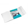 Leitz WOW scheidingsboek van PP, 12 tabs, A4, polypropyleen (PP), blauw, metallic, 200 blad, 265 mm, 17 mm