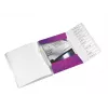 Leitz scheidingsbladenboek WOW PP 12 tabs, A4, polypropyleen (PP), metallic, paars, 200 blad, 265 mm, 17 mm