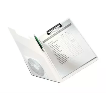 Leitz klembord met afdekking WOW, A4, polyfoam, blauw, 75 blad, 1 vak, 230 mm