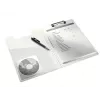 Leitz klembord met afdekking WOW, A4, polyfoam, blauw, 75 blad, 1 vak, 230 mm