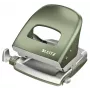 Leitz NeXXt perforatietang Style, 2-voudig 30 blad metaal, 30 blad, groen, zilver, metaal, 8 cm, A6, 107 mm