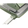 Leitz NeXXt perforatietang Style, 2-voudig 30 blad metaal, 30 blad, groen, zilver, metaal, 8 cm, A6, 107 mm