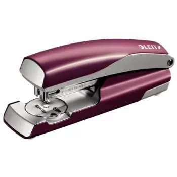 Leitz NeXXt Style nietpistool, 30 blad metaal, 30 blad, rood, zilver, 24/6, metaal, kunststof, 80 g/m², boven