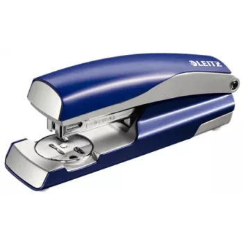 Leitz NeXXt nietpistool Style, 30 blad metaal, 30 blad, blauw, zilver, 26/6, metaal, kunststof, 80 g/m², boven