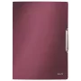 Leitz 3-flapmap Style PP A4, A4, polypropyleen (PP), rood, 150 blad, 80 g/m², elastiek